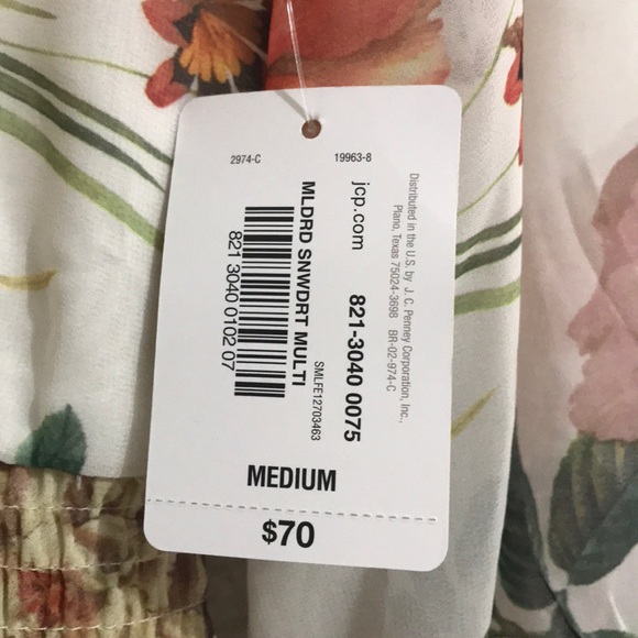 Belle Sky Floral long sleeve lace up Dress - Picture 8 of 13